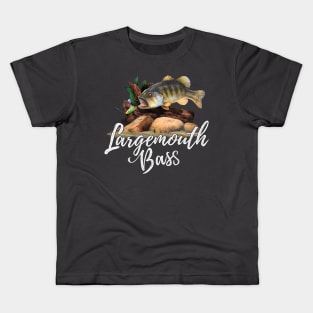 To Catch A Largemouth Bass Fishing Gift Kids T-Shirt